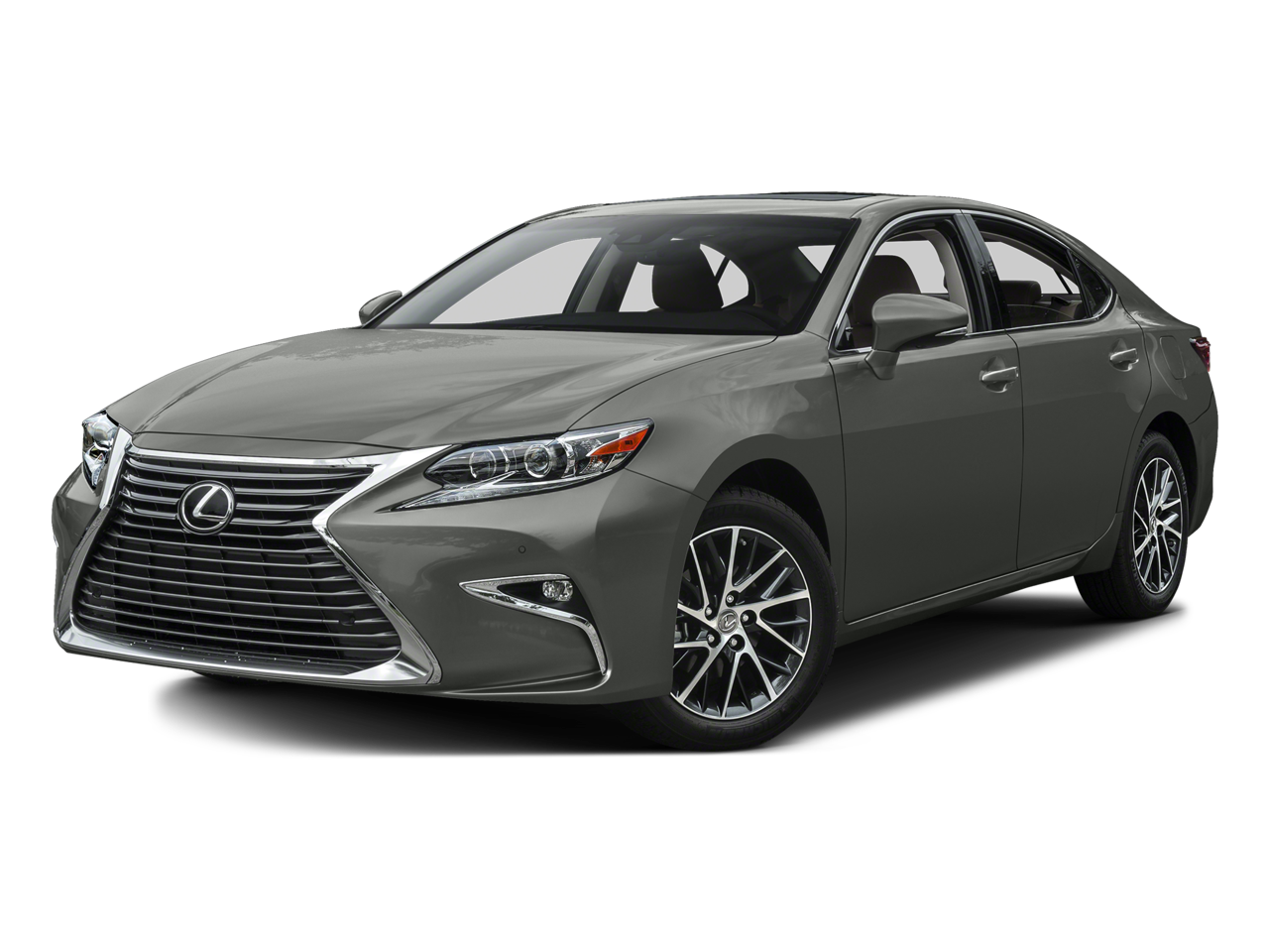 2016 Lexus ES 350 4dr Sdn in Atomic Silver — front three-quarter view