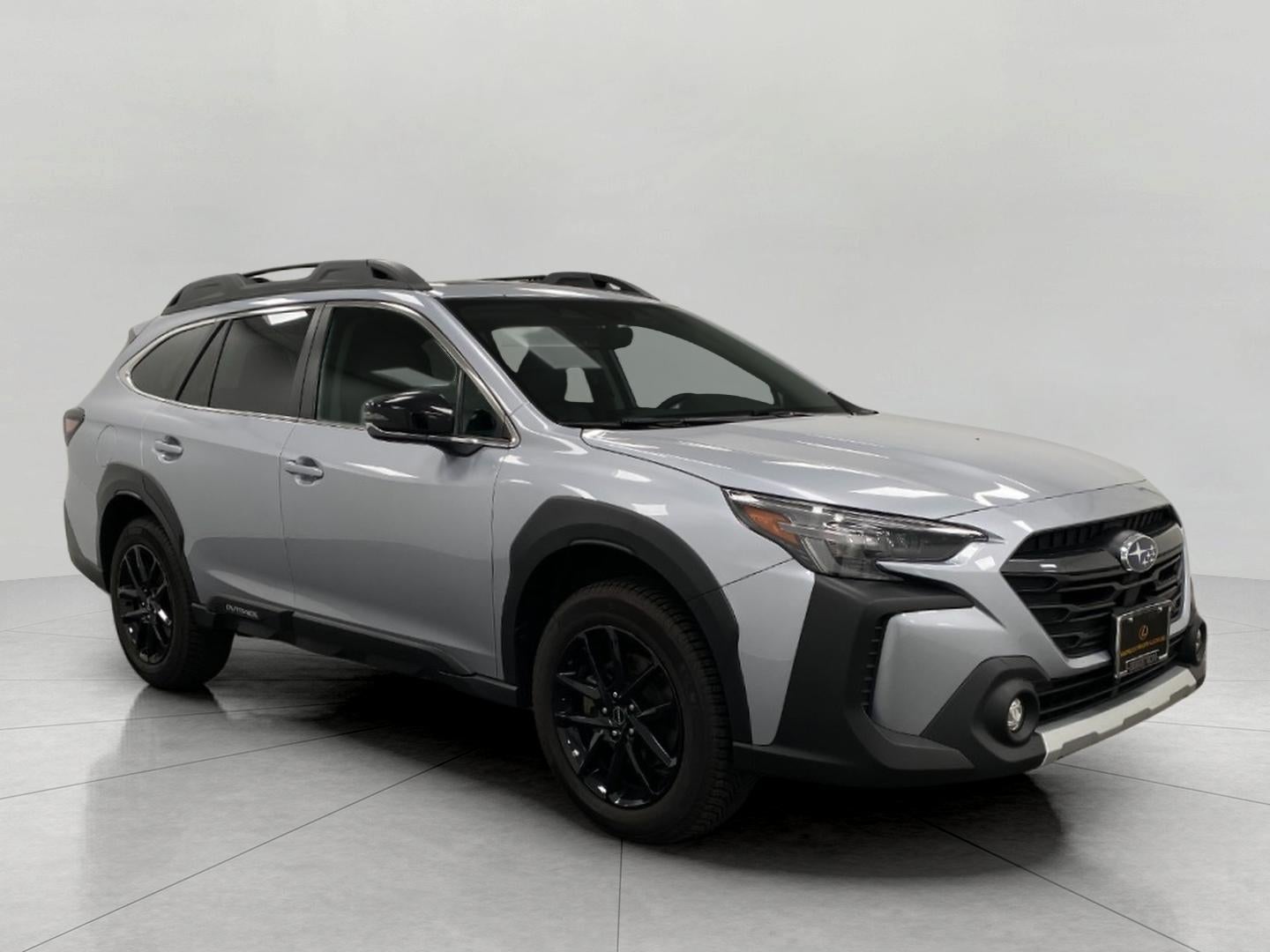 2023 Subaru Outback Limited CVT in Ice Silver Metallic — front three-quarter view