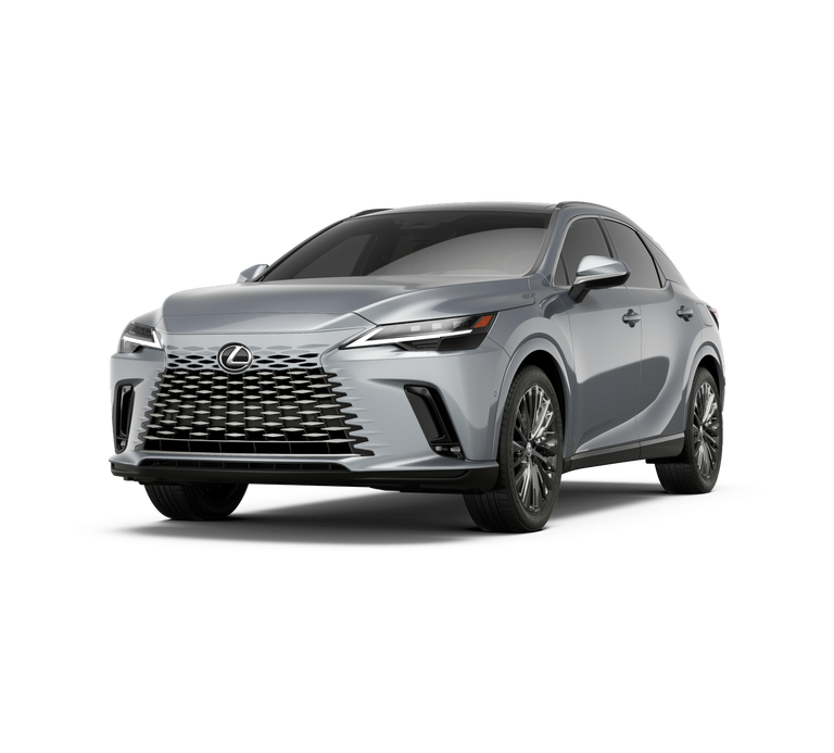 2026 Lexus RX 350 LUXURY AWD in Iridium — front three-quarter view
