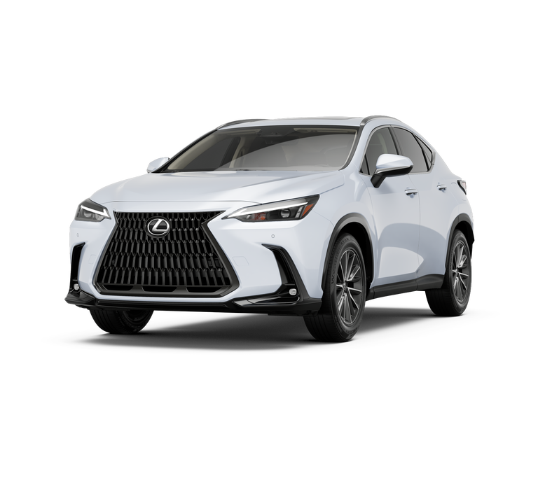 2026 Lexus NX 350 PREMIUM AWD in Ultra White — front three-quarter view